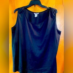 Ladies “SILHOUETTES” black tank top